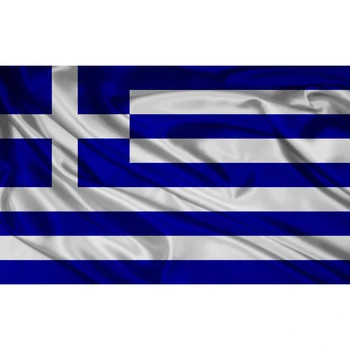 90*150 см Флаг Греции Висит сине-белая полоса Флага Греческий государственный флаг Баннер открытый