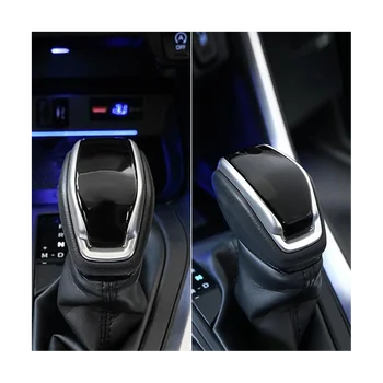 ABS Внутренняя Накладка Головки Переключения Передач Toyota RAV4 XA50 2019 2020 Для Стайлинга Автомобилей Крышка Рычага Головки Переключения Передач A