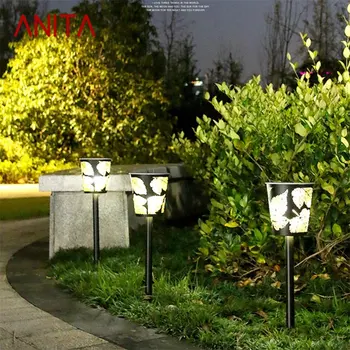 ANITA Outdoor Lawn Light Креативный Солнечный Водонепроницаемый IP65 светодиодный Садовый Современный светильник для дома