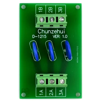 Chunzehui 3-канальный индивидуальный модуль интерфейса варистора из оксида металла SIOV 275 В, плата защиты от перенапряжения SPD.