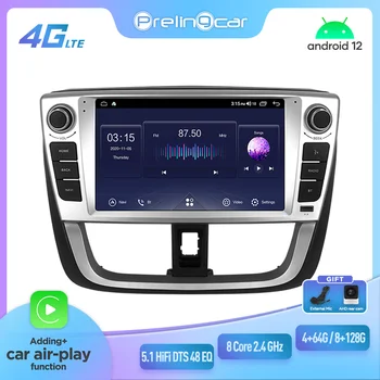 Prelingcar Для Toyota Weichi Zhixuan Zhixiang 2017-2019 Android 12 Автомобильный монитор 8 256g Carplay RDS GPS Встроенный 2din радиоплеер