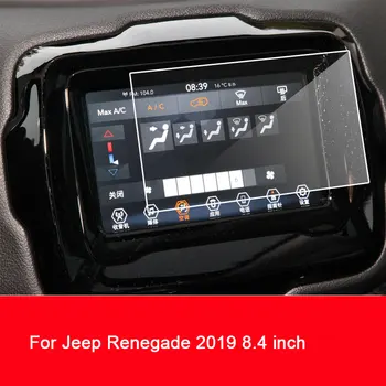 Автомобильный Протектор Экрана для Jeep Renegade 2019 Интерьер Автомобиля GPS Навигация Закаленное Стекло Экран Защитная Пленка Аксессуары
