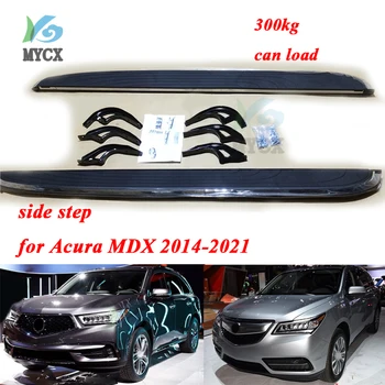боковая подножка боковой планки для Acura MDX 2014 2015 2016 2017 2018 2019 2020 2021, оригинальная модель, знаменитая крупная заводская поставка