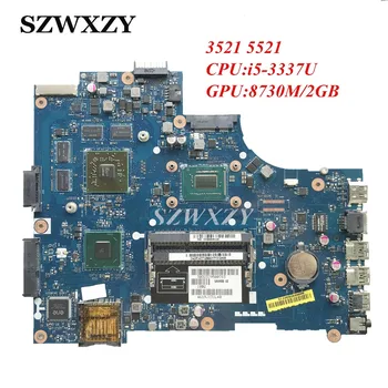 Восстановленная для DELL 3521 5521 Материнская плата ноутбука VAW01 LA-9101P REV: 1,0 i5-3337U Процессор HD8730M/2 ГБ CN-0P14T7 0P14T7 P14T7