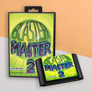 для Blaster Master 2 US cover 16-битный ретро игровой картридж для игровых консолей Sega Genesis Megadrive