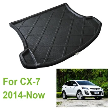 Для Mazda CX-7 2014-2023 Авто Задний Багажник Грузовой Лайнер Лоток Багажник Багажник Напольные Коврики Коврики Коврик Коврик