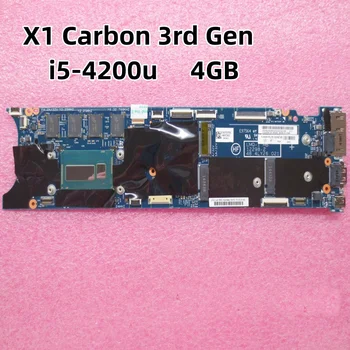 Для Thinkpad X1 Carbon Материнская плата для ноутбука 3-го поколения 00HN749 04X5572 SB20A29604 LMQ-1 12298-2 48.4LY06.021 Материнская Плата 100% Работает