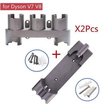 Замена пилонов Dyson V7 V8, вешалки для зарядного устройства, базовой щетки, насадки для инструментов, базового кронштейна, полки для оборудования для хранения, пылесоса