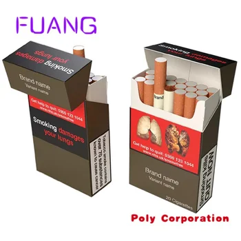 Индивидуальные горячие Продавцы мини 10-20 упаковок бумаги для печати Коробка для упаковки сигарет OEM ODM Кейс для упаковки сигарет