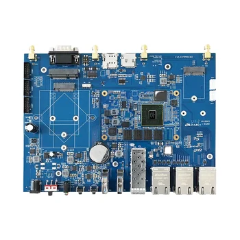 Комплект платы разработки LS1046A объемом 10 ГБ с 4 ГБ DDR4, 8 ГБ eMMC, 1 SFP + 6 портов Gigabit Ethernet