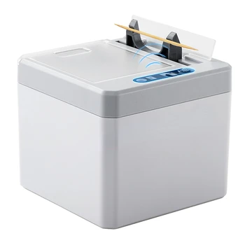 Коробка для зубочисток с интеллектуальным датчиком, автоматический всплывающий электрический держатель, дозатор зубочисток, коробка с инфракрасным датчиком