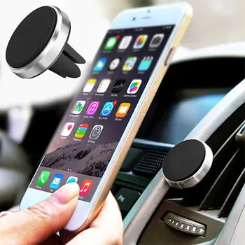 Магнитный держатель телефона в автомобильную подставку Магнитный кронштейн для мобильного телефона Автомобильный магнитный держатель для телефона для iPhone 14 Pro Max Samsung Xiaomi