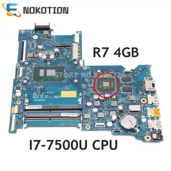 Материнская плата ноутбука NOKOTION для HP 15-AY 15-AY180TX I7-7500U CPU R7 4GB GPU CDL50 LA-D707P 903787-601 903787-501 903787-001