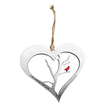 Металлическое сердце Христа Иисуса Бадда, 12 см, серебристый кулон, подвесное ожерелье, декор для домашней вечеринки, свадебные украшения, подарок