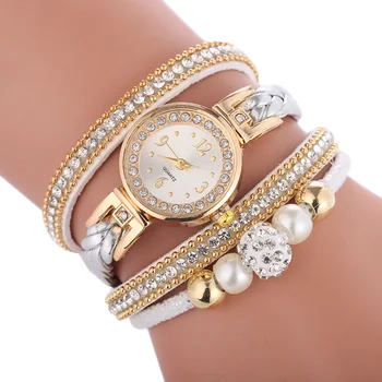 Модные Женские часы-браслет Relogio, обертывание вокруг браслета, модное женское платье, женские наручные часы Relojes Mujer в подарок