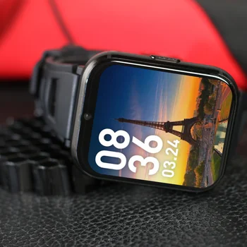 Мужские смарт-часы с большим экраном 1,99 дюйма, 4G Bluetooth, пульсометр, Wi-Fi, Интернет, GPS-браслет, умные часы для Android ios