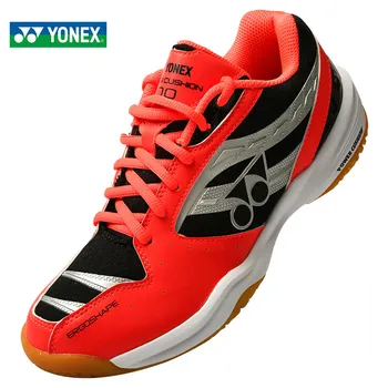 Натуральная обувь для бадминтона Yonex для мужчин и женщин, теннисные туфли для бадминтона, спортивные кроссовки, 100 г.