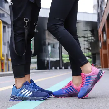 Новая мужская спортивная обувь для бега Повседневная обувь Модные кроссовки с дышащей сеткой Обувь большого размера для женщин Спортивная обувь для тренировок