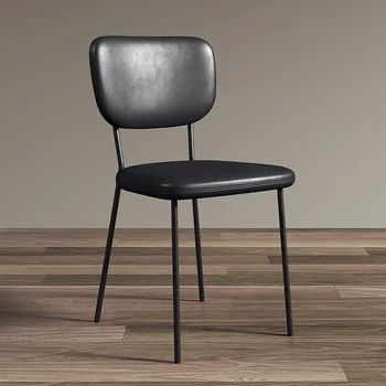 Обеденные стулья для спальни Relax Nordic Mobile для роскошного ресторана на открытом воздухе Металлический Дизайнерский стул Элегантная мебель для дома Sillas De Cocina