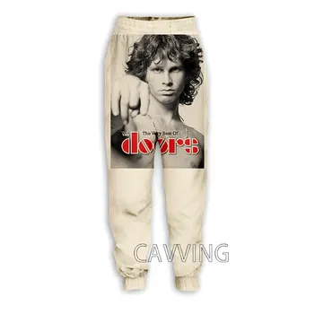 Повседневные брюки Jim Morrison с 3D-принтом, спортивные спортивные штаны, прямые спортивные штаны, спортивные штаны для бега трусцой, брюки P02