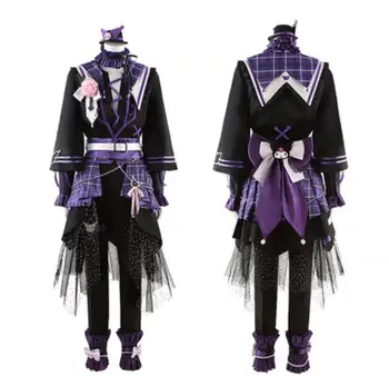 Полный комплект игрового костюма Anime Ensemble Stars 2 Ayase Mayoi, Великолепная прекрасная униформа, косплей, наряд для ролевых игр на Хэллоуин