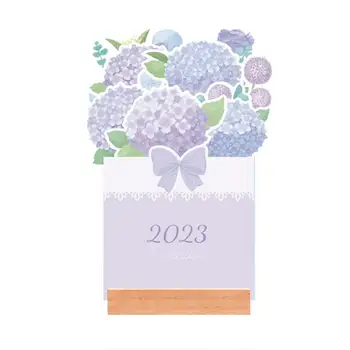Прозрачная печать, Плотная бумага, Тайм-менеджмент 2023 INS, Цветочный Мини-ежемесячник, Маленький Календарь, Канцелярские принадлежности