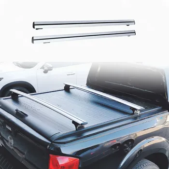 Серебряная перекладина 2шт для Ford F-150 2009-2014 Пикап, багажник на крыше, перекладина для грузового багажника