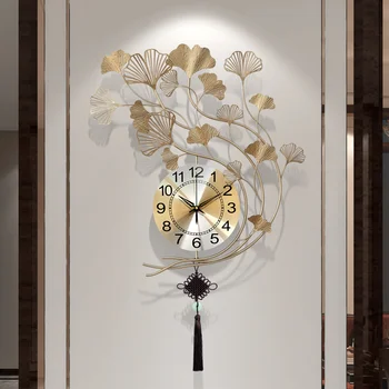 Современные роскошные настенные часы с цифровым механизмом, Металлическая машина, Необычные большие креативные настенные художественные часы, кухонные аксессуары
