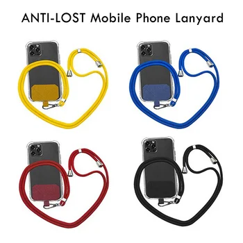 Универсальный телефон регулируемый ремешок съемный шейный ремешок ремешок для мобильного телефона аксессуары для безопасности троса анти-потерянный веревка