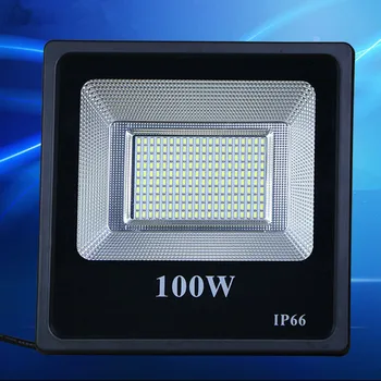Хорошее качество Ультратонкий Светодиодный Прожектор 10 Вт 20 Вт 30 Вт 50 Вт 100 Вт 150 Вт 200 Вт IP66 Светодиодный Прожектор Наружного Освещения Настенный светильник Прожектор