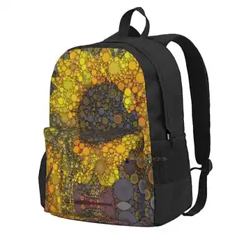 Школьные сумки Sunflower Sparkle для девочек-подростков, сумки для ноутбуков, дорожные сумки в горошек, цветы для садоводства, семена желтого золота