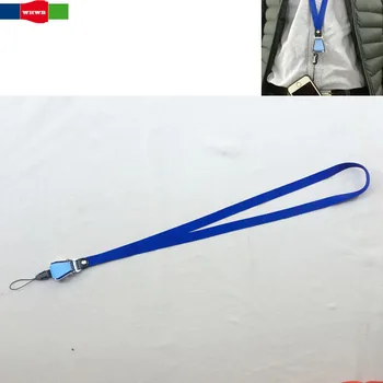 Шнурок с пряжкой для самолета синего цвета WHWB, горячая киберпанковская веревка для мобильного телефона, брелок для ключей, кольцо с застежкой, слинг, подарок для энтузиастов